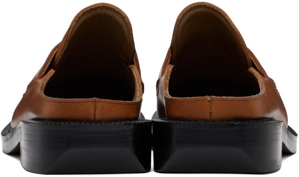 Brown Curve MU03 Slip-On Loafers