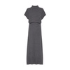 Cashmere Ribbed Maxi Dress