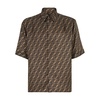 ff short sleeve silk shirt