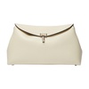 T-Lock leather clutch bag