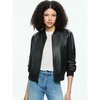 FELISA LEATHER BOMBER