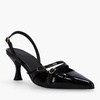 ALOHAS Women's Joelle Patent Leather Heeled Courts - UK 8