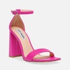 Steve Madden Airy Leather Heeled Sandals - UK 3