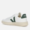 Veja Men's V12 Leather Trainers - Extra White/Cyprus - UK 7