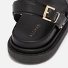 ALOHAS Women's Buckle Up Leather Sandals - UK 3.5