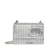 Betsey Johnson Shine On Convertible Flap Bag, Silver