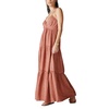 Lucky Brand Women's Paisley Tiered Maxi Dress