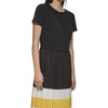 KARL LAGERFELD Women's Pleated Printed Midi Dress