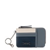 The Sak Iris Wallet in Leather, Elevated Card Holder with Keychain