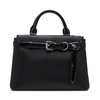 Steve Madden Roxanne Smooth Satchel with Patent Belt