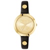 Ted Baker Ammy Magnolia Black Leather Strap Watch (Model: BKPAMF2059I)