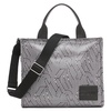 DKNY Top Zip Casual Tote, Black/Silver