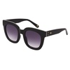 Frye Women's Casey Square Sunglasses, Black, 51 mm