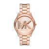 Michael Kors Slim Runway Women's Watch, Stainless Steel Bracelet Watch for Women