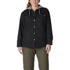 Dickies Women's Size Plus Hooded Duck Shirt Jacket