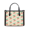 Betsey Johnson Cherry On Top Mini Tote, Beige