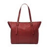 Fossil Women's Carlie Leather Tote Bag Purse Handbag for Women