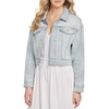 DKNY Women's Cropped Light Demin Jacket