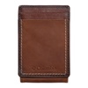 Columbia Men's Leather Front Pocket Wallet Card Holder for Travel