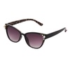 Betsey Johnson Women's Crystal Queen Sunglasses Cat Eye