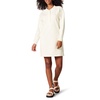 Amazon Essentials Women's Knit Henley Sweatshirt Dress (Available in Plus Size)