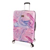 FILA Women's Luggage Hardside Spinner, Fuchsia Marble, Check-in 29"