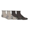 Columbia Men's Heather Rib Quarter Sock