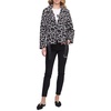 DKNY Women's Animal Print Moto Jacket