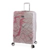 BEBE Women's Luggage Alana Hardside, Pink Marble, Check-in 29"