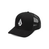 Volcom Men's Full Stone Cheese Trucker Hat, Black