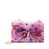 Betsey Johnson Pearl Trimmed Bow Bag