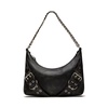 Steve Madden Graya-d Distressed Roller Buckle Shoulder Bag