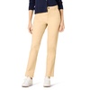 Amazon Essentials Women's High-Rise Slim-Fit Full-Length Straight-Leg Khaki Pant