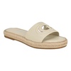 Women's Katica Cut-Out Logo Espadrille Slide Sandals