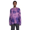 tie-dye rayon wool sweater