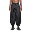 pleated nylon harem pants