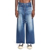 wide leg 5 pocket jeans