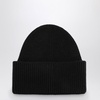 Destin Black Wool And Cashmere Beanie