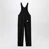 Carhartt Wip Black Cotton Bib Overall