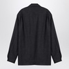 Studio Nicholson Dark Grey Wool Zip Shirt