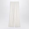 Anine Bing Ivory Viscose Trousers