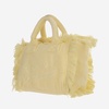 Mc2 Saint Barth Colette Terry Cloth Tote Bag With Embroidery