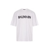 BALMAIN Sparkling Crystal Logo T-Shirt for Men - SS23 Collection