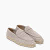 Christian Louboutin Goose Coloured Suede Espadrilles