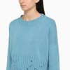 Marni Blue Jersey With Wear Details