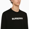 BURBERRY Men's Puff Logo Sweatshirt in Black for SS24