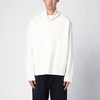 Studio Nicholson Ivory Turtleneck Sweater In Wool