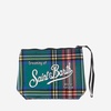 Mc2 Saint Barth Scuba Clutch Bag With Check Pattern