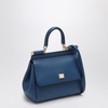 Dolce&Gabbana Blue Royal Sicily Small Handbag