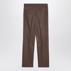 Loro Piana Beige Wool And Cashmere Trousers Men